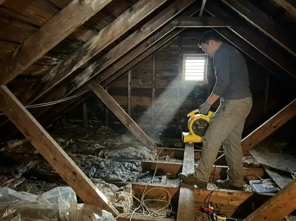 attic-water-damage-drying-proc-007 — frequently asked questions, Emergency Water Extraction & 24/7 Flood Response in Brielle…